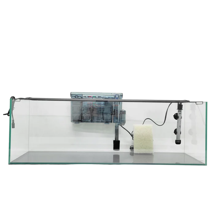 Clear Glass Bookshelf Aquarium Kit (22 Gallon)