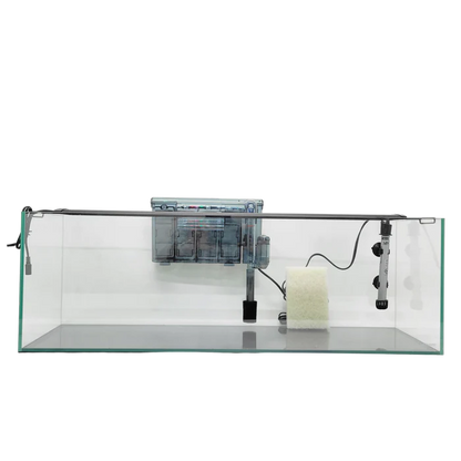 Clear Glass Bookshelf Aquarium Kit (22 Gallon)